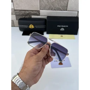 Maybach Sunglasses Gold Black Shaded For Men (BOT934)