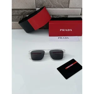 Prada Sunglasses White Black For Men (BOT936)