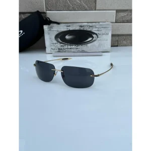 Oakley Sunglasses Gold Black For Men (BOT938)
