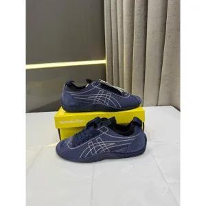 Premium Onitsuka Tiger Sclaw Navy Blue Shoes For Men (LAB53)