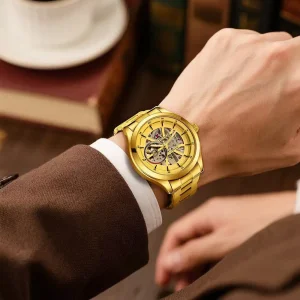 Stylish Tommy Hilfiger Automatic Watch For Men (LAB124)