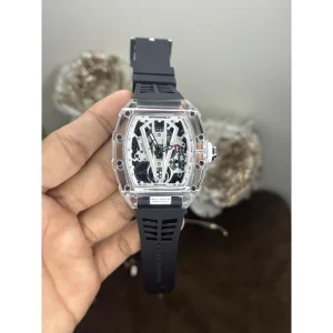 Richard Mile Watch Non Chrono Mclaren Black Chronograph Special Edition For Men (SUP3901)