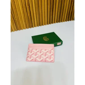 Goyard Wallet Pink Card Holder For Men (SUP4251)