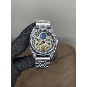 Panerai Automatic Watch Silver Sun-Moon For Men (SUP3913)