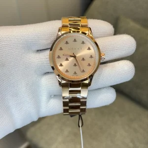Gucci Bee Watch Rose gold For Men (SUP3113)