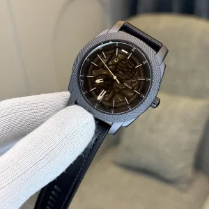 Fossil Leather Automatic Watch