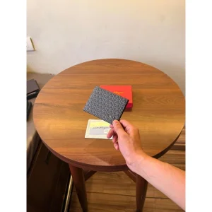 Salvatore Ferragamo Leather Wallet With Ogbox Cards Dustbag Tags For Men (SUP3164)