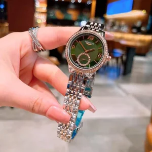 Longines Watch Heritage Classic 2Ton-Copper-Green For Women (SUP3614)