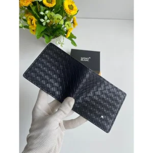 Mont Blanc Wallet With OG Box Card All Accessories For Men (SUP4267)