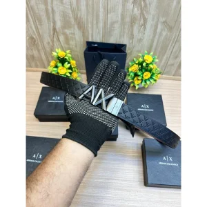 Armani Belt With Box Carry Bag For Men (SUP3318)