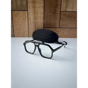 Jacques Marie Sunglasses Mage Black Plano For Men (SUP3520)