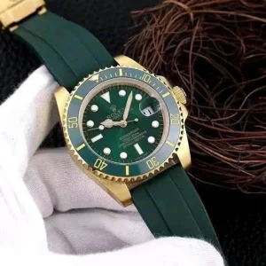 Rolex Day Date Watch Green For Men (SUP3721)