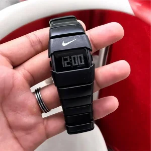 Nike Digital Black Watch For Men (SUP3122)