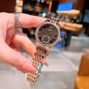 Longines Watch Heritage Classic Copper-Black For Women (SUP3622)