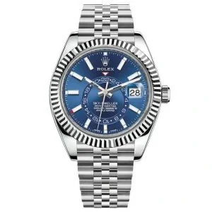 Rolex Watch Sky Dweller Blue For Men (SUP3923)
