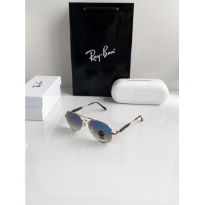 Rayban Sunglasses Gold Blue Shade (SG996)