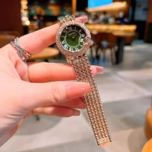 Cartier De Ballon Watch Blanc Copper-Green For Women (SUP3829)