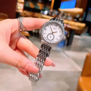 Longines Heritage Watch Silver-White For Women (SUP4377)