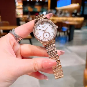 Longines Heritage Watch Copper-White For Women (SUP4378)