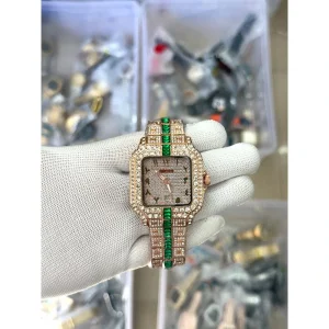 Cartier Santos Watch Diamond For Men (SUP3930)