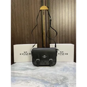 Premium Coach Crossbody Bag In Signature With Folding Box For Women (SL258)