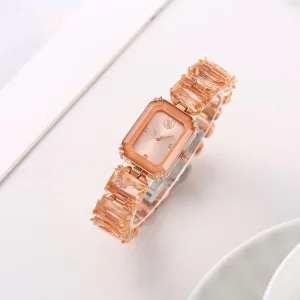 Swarovski Watch Octagon Brown Copper For Women (SUP4385)