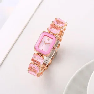 Swarovski Watch Octagon Pink Copper For Women (SUP4386)