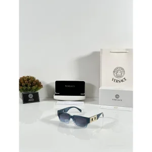 Versace Sunglasses Gold Blue For Men (SUP3539)