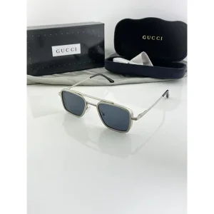Gucci Sunglasses Silver Black (SG1066)