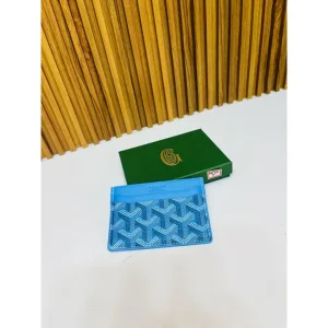 Goyard Wallet Blue Card Holder For Men (SUP4254)
