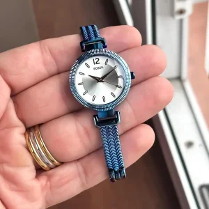 Fossil Watch Blue-White For Women (SUP3842)