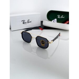 Rayban Sunglasses Gold Black (SG945)