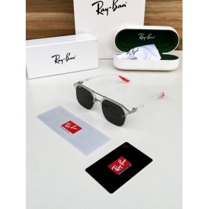 Rayban Sunglasses White Black (SG948)