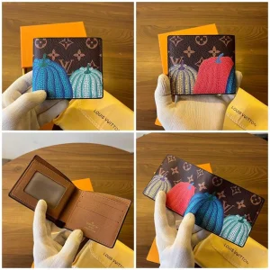 Louis Vuitton Leather Wallet With OG Box Cards Dustbag Tags For Men (SUP4255)