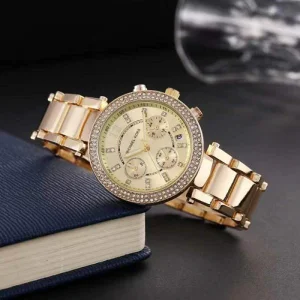 Michael Kors Watch Parker Gold-Gold For Women (SUP3650)