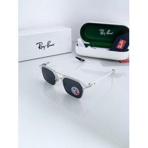 Rayban Sunglasses White Black (SG951)
