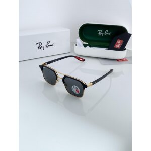 Rayban Sunglasses White Black (SG953)