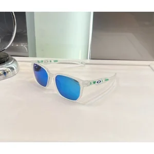 Oakley Sunglasses Designer Transparent Stick Blue Shade For Men (SUP3556)