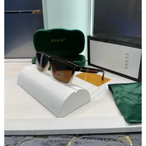 Gucci Sunglasses Brown Matt Luxury Shade For Men (SUP3559)