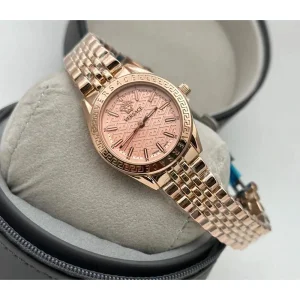 Versace Greca Watch Goddess Rose Gold For Women (SUP4356)