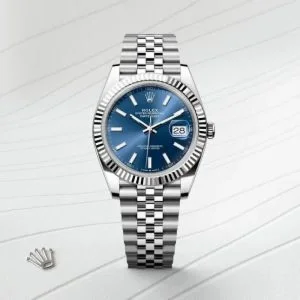 Rolex Oyster Watch Perpetual Datejust Blue For Men (SUP3961)