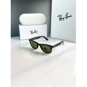 Rayban Sunglasses Black Green (SG963)