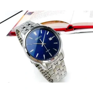 Seiko 5 Quartz Watch Blue For Men (SUP3766)