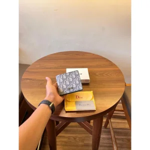 Christion Dior Wallet With Ogbox Cards Dustbag Tags For Men (SUP3217)