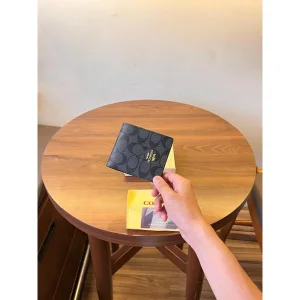 Coach Wallet With Og box Cards Dustbag Tags For Men (SUP3221)