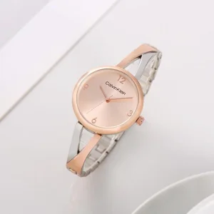 Calvin Klein Watch Rosegold CK Two tone For Women (SUP3675)