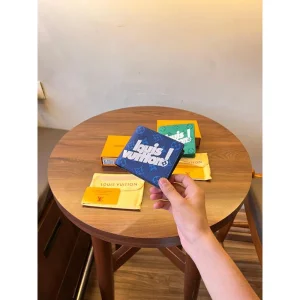 Louis Vuitton Leather Wallet With Ogbox Cards Dustbag Tags For Men (SUP3227)