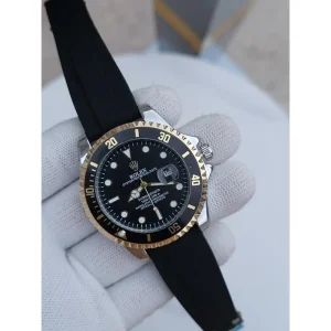 Rolex Watch Submarine Fiber Belt Gold For Men (SUP3708)