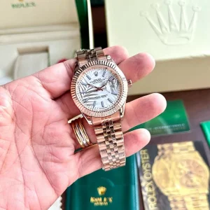 Rolex Designer Watch Rose-White For Men (SUP4008)