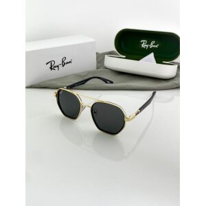 Rayban Sunglasses Gold Black (SG908)